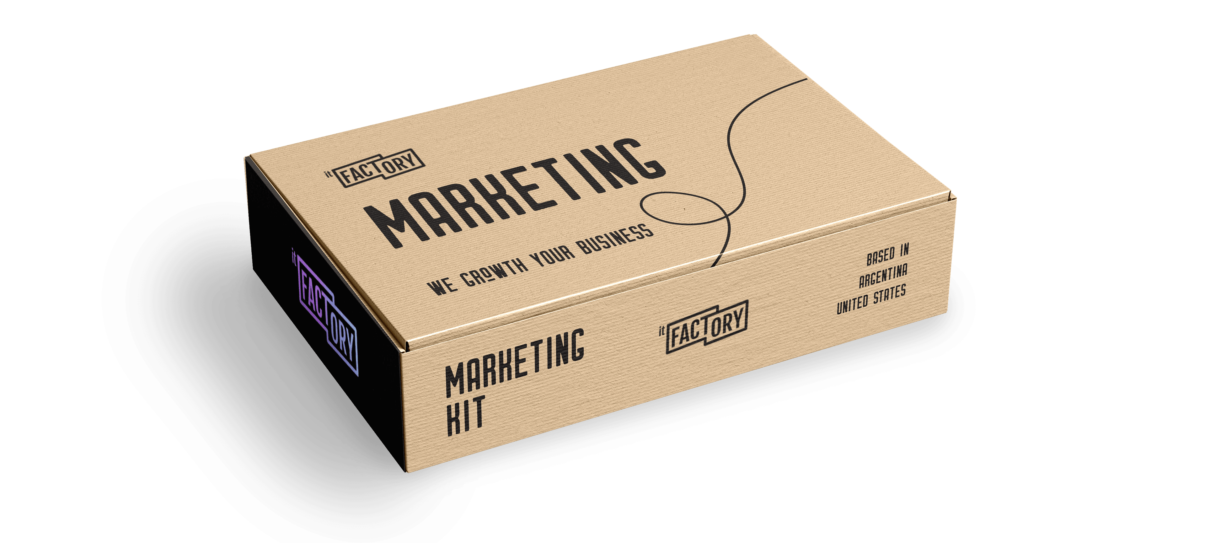itFactory marketing kit box