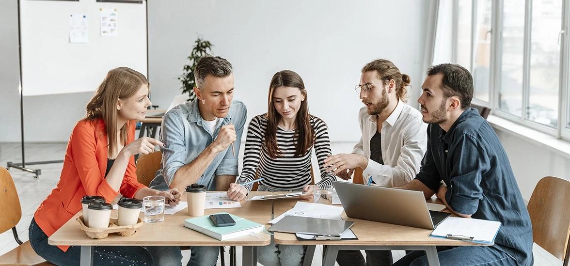 itFactory team in a working session